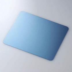 エレコム マウスパッド 丸洗い可能 手首が疲れにくい 再生PET素材 ブルー MP-065ECOBU(1枚入)