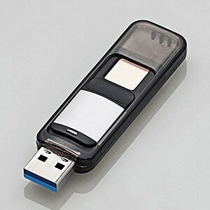 楽天市場】エレコム ELECOM 指紋認証付き USBメモリ MF-FPU3032GBK
