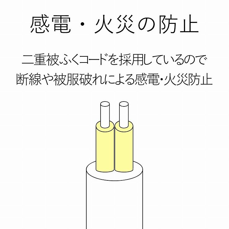 エレコム 延長コード 電源タップ 3m 2P 6個口 スイングプラグ式 白 T-S02-2630WH(1個入)