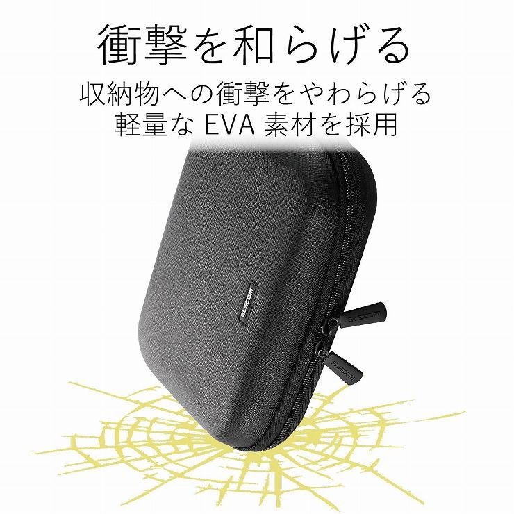 楽天市場】エレコム エレコム 汎用ガジェット収納ポーチ ブラック TB-01GPBK(1個入) | 価格比較 - 商品価格ナビ