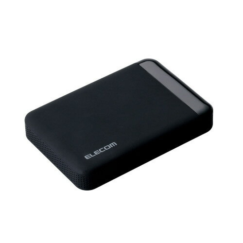 ガイド エレコム ELP-EDV020UBK(ブラック) 外付けHDD 2TB USB3.1Gen1/3.0/2.0接続 耐衝撃：ＥＣカレント  ビデオカメ