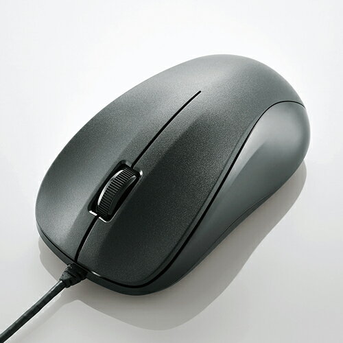 エレコム マウス 有線 3ボタン 光学式 Mサイズ EU RoHS指令準拠 M-K6URBK／RS(1個)