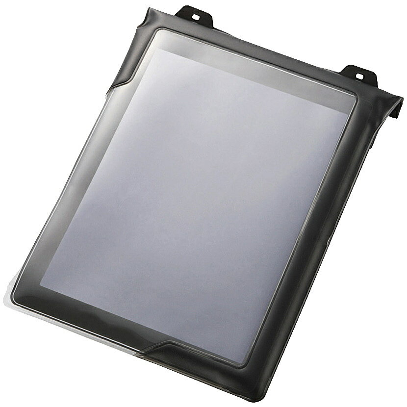 【楽天市場】エレコム エレコム タブレット 防水ケース カバー IP47 ～10インチ 汎用 TB04WPSBK(1コ入) 価格比較