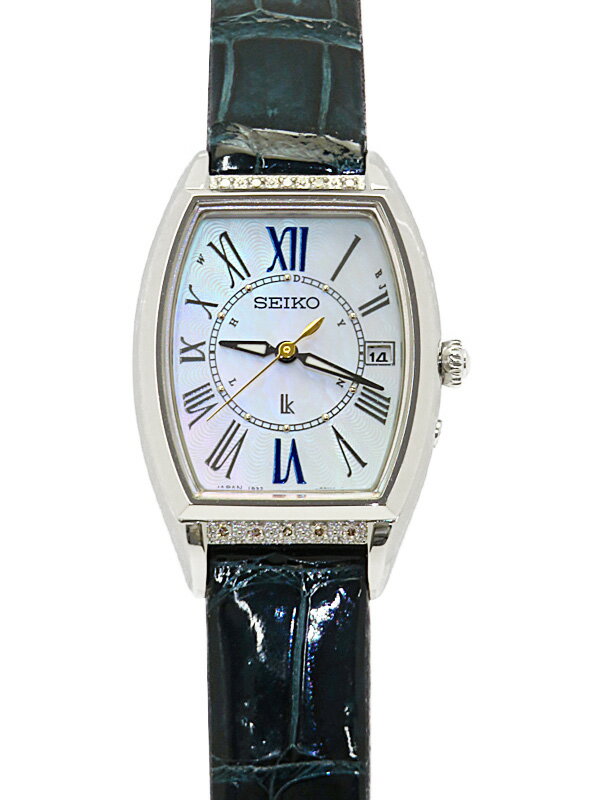 セイコー LUKIA 時計 SSVW181 ネイビー セイコー LUKIA 時計 SSVW181 ネイビー セイコー ルキア SEIKO