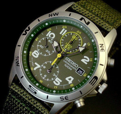 【楽天市場】セイコーウオッチ セイコー SEIKO 逆輸入 腕時計 ミリタリー クロノグラフ SND377P2 | 価格比較 - 商品価格ナビ