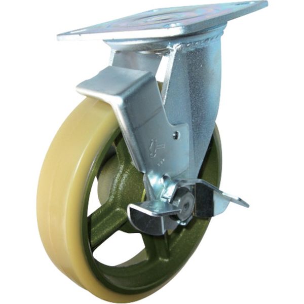 ハンマー 重荷重用固定式ウレタン車輪(イモノホイール・ラジアルボール