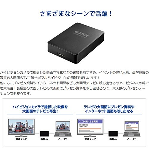 I・O DATA グラフィックアダプター USB-RGB3/H