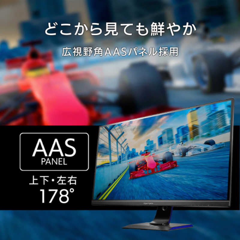 I・O DATA 31.5型 ゲーミングモニター GigaCrysta E.A.G.L LCD-GCU321HXAB