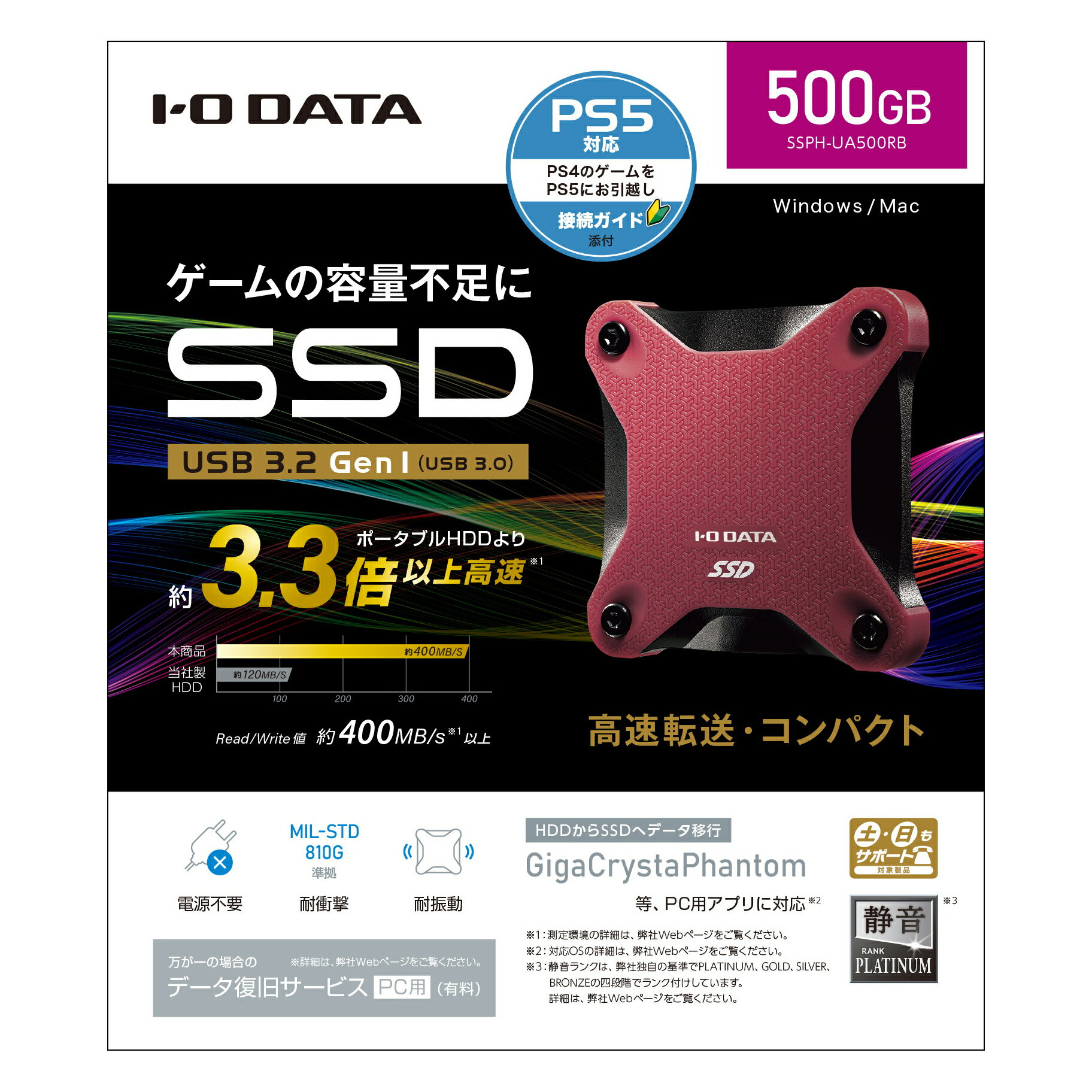 セール品 バッファロー USB 3.2 Gen 1 対応 ポータブルSSD 1.0TB 簡易パッケージ PS5 PS4 動作確認済 SSD-PUT1.0U3-B  N 返品種別A discoversvg.com