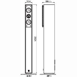 YAMAHA スピーカー NS-F210(B) 1ホン