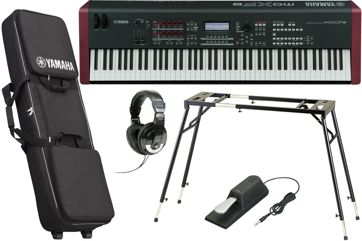GW限定値下げ)88鍵シンセサイザー・MOXF8（+約6万円分の付属付）
