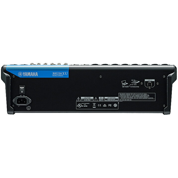ヤマハ YAMAHA 16チャンネル PA&SR用ミキシングコンソール デジタルエフェクト24種類搭載 USBインターフェース非搭載モデル MG YAMAHA ミキシングコンソール : ヤマハ YAMAHA 16