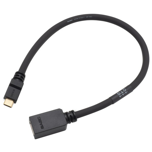 木造 SAEC (サエク) USBケーブル SUS-380Mk2 端子:C-Mini B OTG 3.0m
