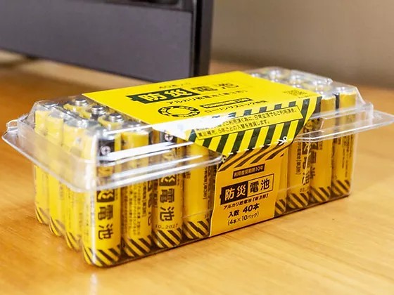 兼松 防災電池 アルカリ乾電池単3形 40本入