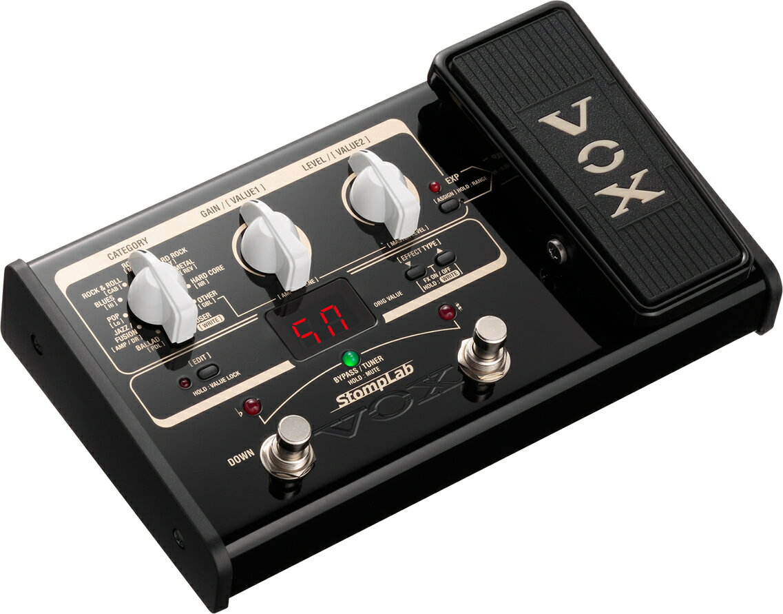 楽天市場】コルグ VOX ボックス マルチエフェクター StompLab