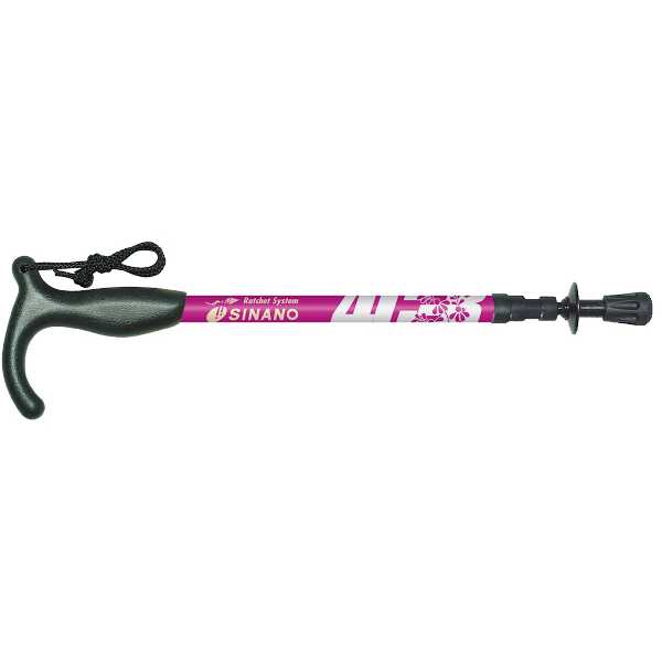 楽天市場 シナノ トレッキングポール Tグリップ2wayタイプ 4c R 使用サイズ 86 98cm 収納サイズ40cm カラー マゼンタ 価格比較 商品価格ナビ