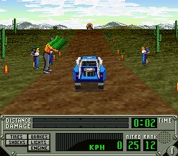 SFC スーパー4WD The BAJA スーファミ スーパーファミコン