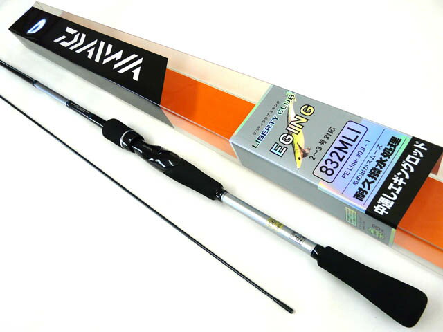 楽天市場】グローブライド Daiwa リバティクラブ エギング ロッド 832ML | 価格比較 - 商品価格ナビ