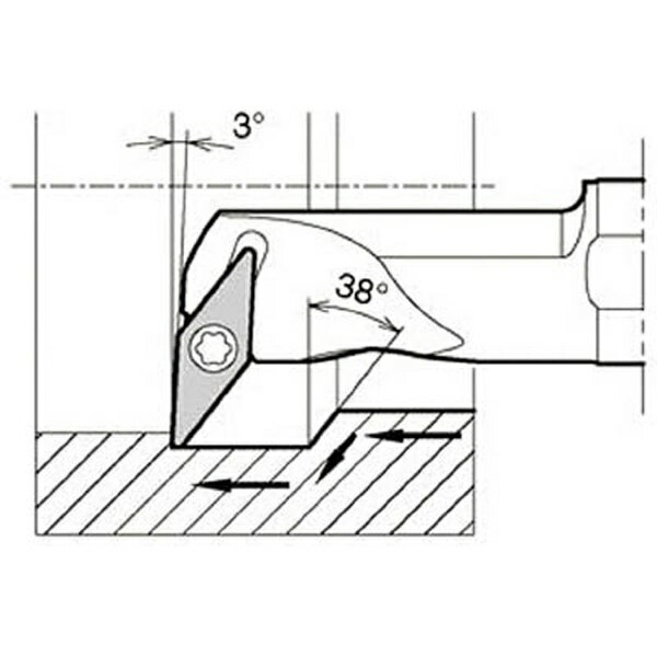 KYOCERA KYOCERA KYOCERA/京セラ 内径加工用ホルダ S20R-SVUBR11-25A