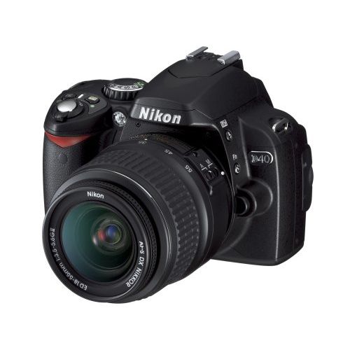 楽天市場】ニコン Nikon デジタル一眼レフカメラ D40 レンズキット BLACK | 価格比較 - 商品価格ナビ