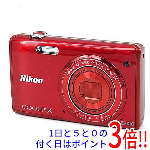 楽天市場】ニコン Nikon COOLPIX Life デジタルカメラ L31 RED | 価格比較 - 商品価格ナビ