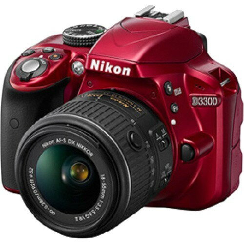 楽天市場】ニコン Nikon D3300 D3300 18-55 VR2 レンズキット RED 
