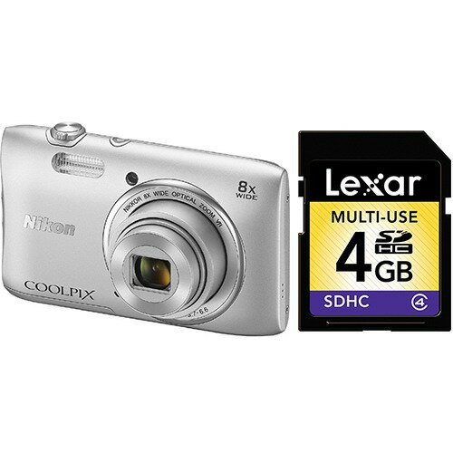 楽天市場】ニコン Nikon COOLPIX Style COOLPIX S3600 CRYSTAL SILVER