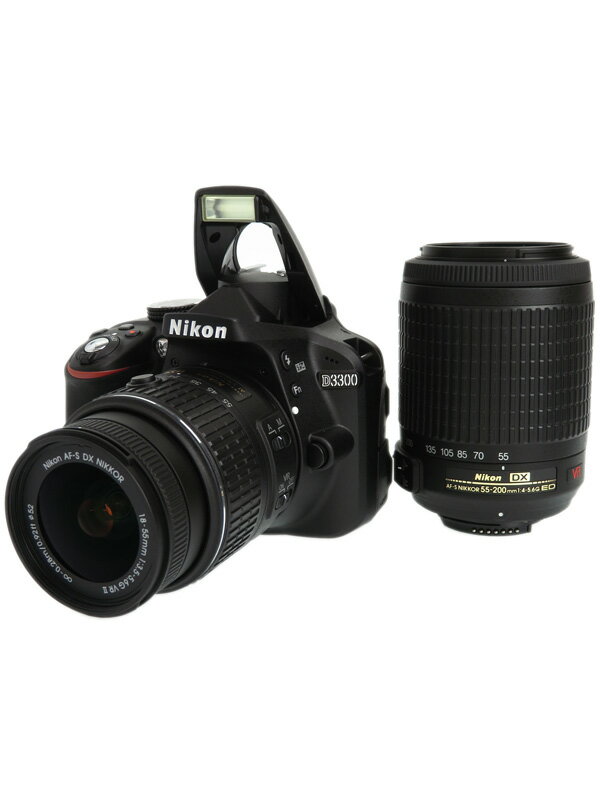 楽天市場】ニコン Nikon D5500 ダブルズームキット BLACK | 価格比較 