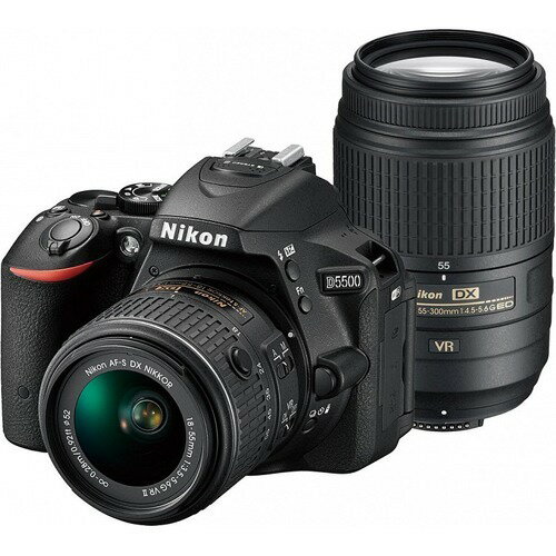 購入特典付  ダブルズームキットBLACKおまけ付き D5500 【おタント様専用】Nikon デジタルカメラ