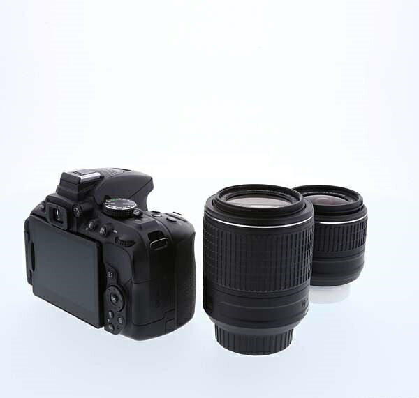 NIKON D5300 ダブルズームキット2 BLACK カメラ | www