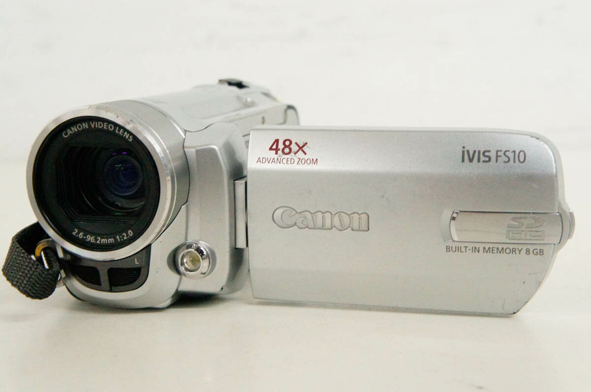 最新人気 Canon IVIS FS10 小型・軽量ビデオカメラ - ビデオカメラ - www.qiraatafrican.com