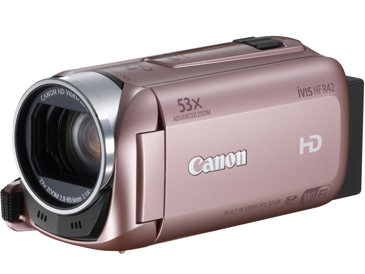 楽天市場】キヤノン Canon ビデオカメラ ピンク IVIS HF R42PK | 価格比較 - 商品価格ナビ