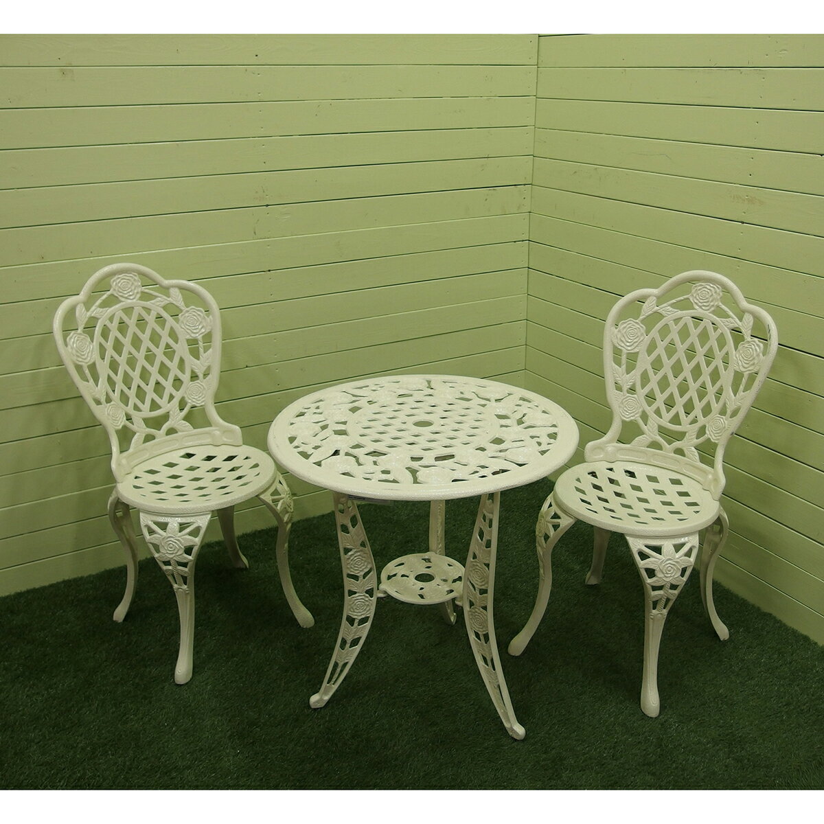 【楽天市場】横浜植木 ウエキオリジナル/SHIS1609 ローズテーブル&チェア/254228 ガーデニング用品 ガーデン家具 テーブル