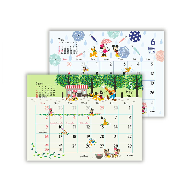 楽天市場 日本ホールマーク 日本ホールマーク ディズニー カレンダー 21年 卓上 ミッキーと仲間たち 価格比較 商品価格ナビ