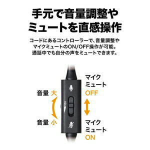 audio-technica インナーイヤーヘッドセット ATH-202COM BK