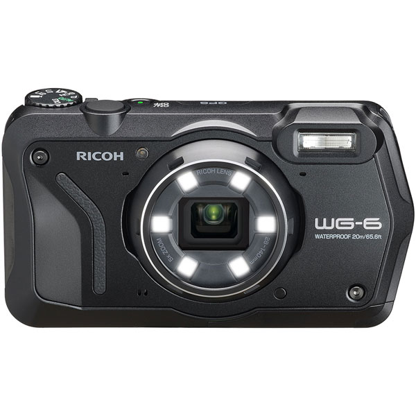 RICOH 防水 デジタルカメラ WG WG-6 BLACK