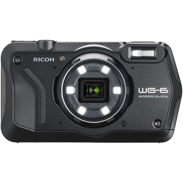 RICOH 防水 デジタルカメラ WG WG-6 BLACK