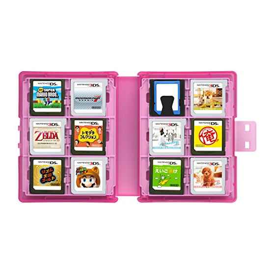 代引き手数料無料 カードケース24 For ニンテンドー3ds ピンク 激安の Www Aquapark Mk