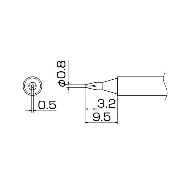 楽天市場】白光 白光 HAKKO N60-03 ノズル/1.3MM ハッコー N60シリーズ交換こて先 N6003-6014 818-5441  N6003白光 ハンドツール | 価格比較 - 商品価格ナビ