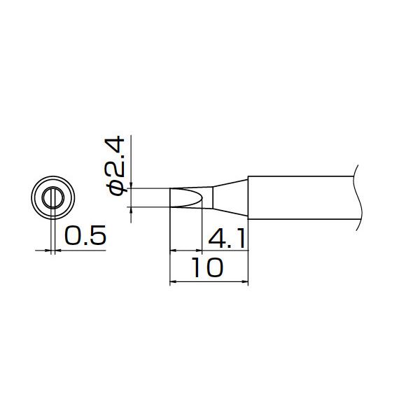 楽天市場】白光 白光 HAKKO N60-03 ノズル/1.3MM ハッコー N60シリーズ交換こて先 N6003-6014 818-5441  N6003白光 ハンドツール | 価格比較 - 商品価格ナビ