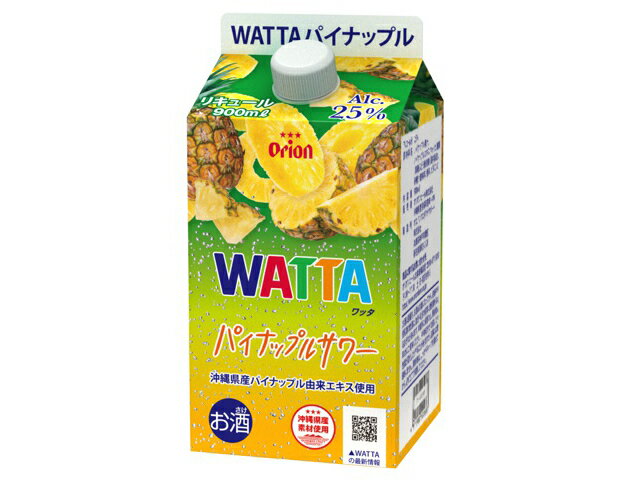 楽天市場】オリオンビール オリオンビール ＷＡＴＴＡ パイナップルサワー 紙パック９００ｍｌ | 価格比較 - 商品価格ナビ