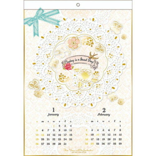 楽天市場 アートプリントジヤパン Apj 切り絵 壁掛けカレンダー Kirieデザイン 年 価格比較 商品価格ナビ