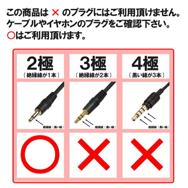 モノラルミニプラグ延長ケーブル 3m FVC-344-3m