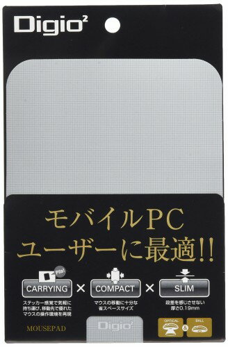 ナカバヤシ マウスパッド MUP-522GY グレー