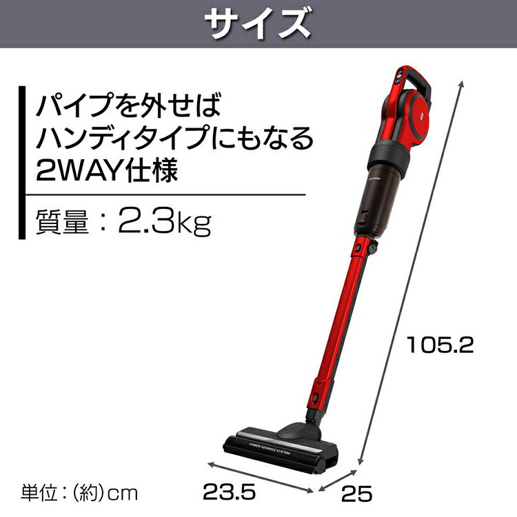 楽天市場】アイリスオーヤマ IRIS キャニスティッククリーナー