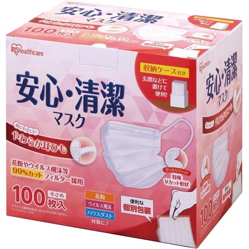 楽天市場 アイリスオーヤマ アイリスオーヤマ 安心 清潔マスク 小さめサイズ 19pk As100s り 価格比較 商品価格ナビ 楽天市場 アイリスオーヤマ アイリスオーヤマ 安心 清潔マスク 小さめサイズ 19pk As100s り 価格比較 商品価格ナビ