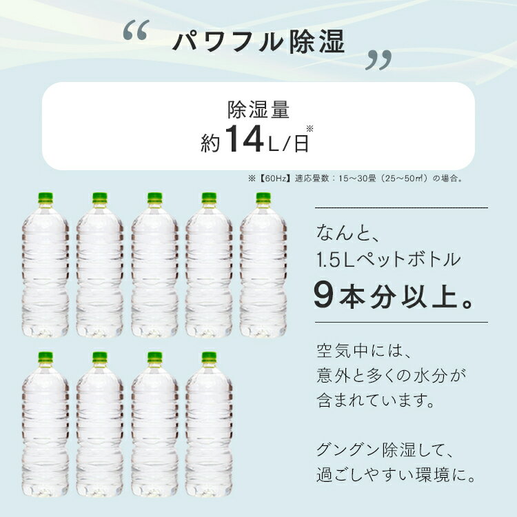 除湿機 PD-A140-W(1台)