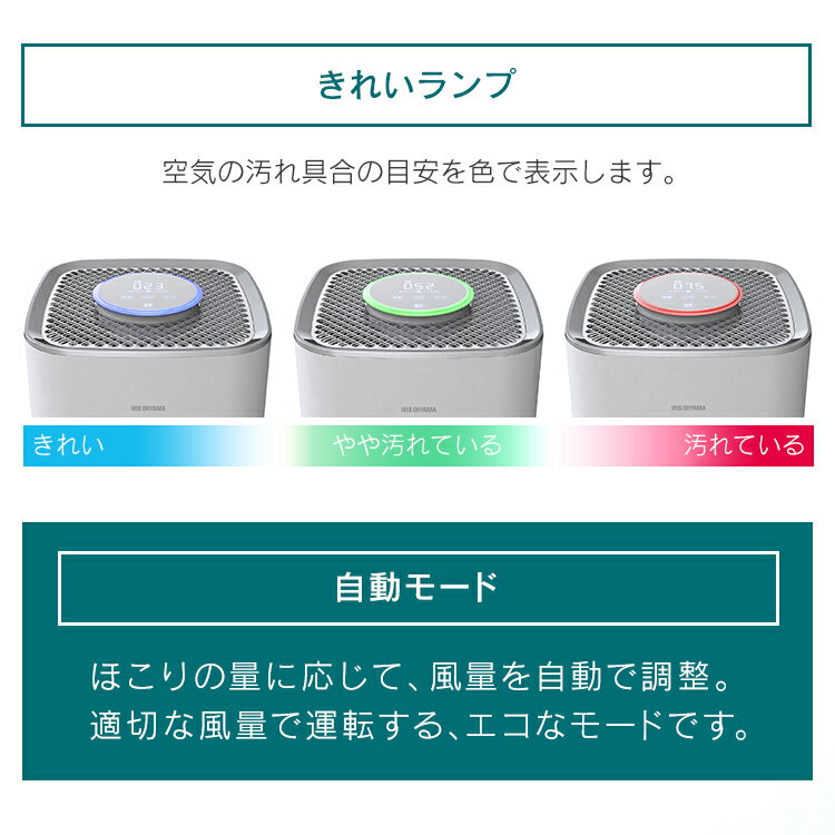 楽天市場】アイリスオーヤマ IRIS 空気清浄機 IAP-A100-W | 価格
