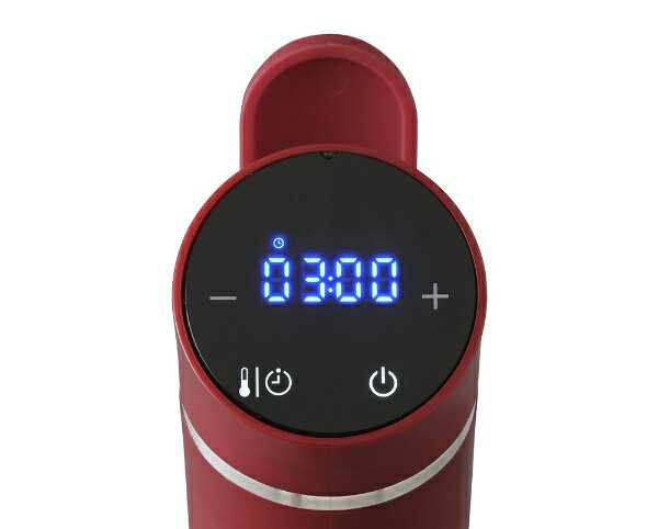 IRIS スリム低温調理器 カシスレッド LTC-02-R