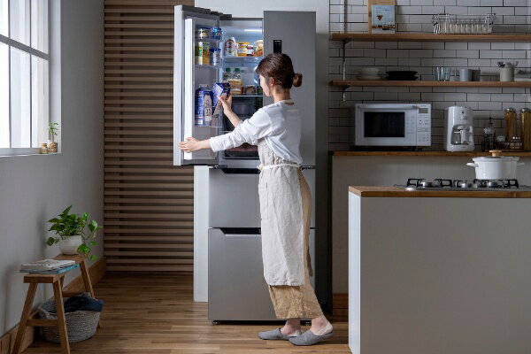 IRIS 冷凍冷蔵庫 320L シルバー IRSN-32A-S